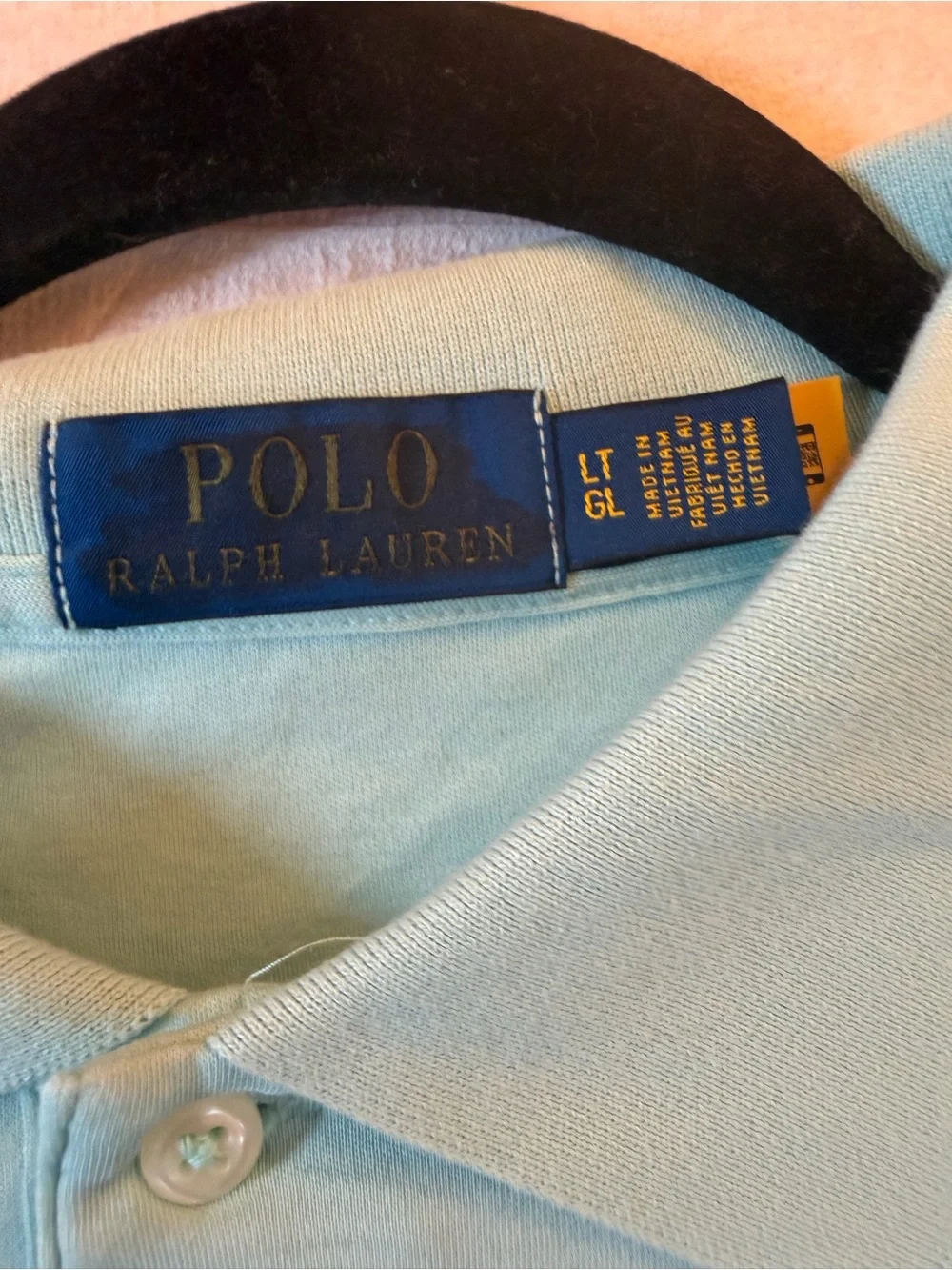 Ralph Lauren Men’s Mint Green Polo Shirt